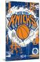 NBA New York Knicks - Maximalist Logo 23-Trends International-Mounted Poster