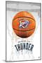 NBA Oklahoma City Thunder - Drip Basketball 21-Trends International-Mounted Poster