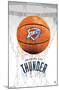 NBA Oklahoma City Thunder - Drip Basketball 21-Trends International-Mounted Poster