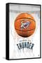 NBA Oklahoma City Thunder - Drip Basketball 21-Trends International-Framed Stretched Canvas