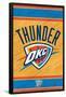 NBA Oklahoma City Thunder - Logo 14-Trends International-Framed Poster