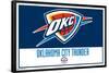 NBA Oklahoma City Thunder - Logo 21-Trends International-Framed Poster