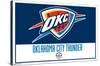 NBA Oklahoma City Thunder - Logo 21-Trends International-Stretched Canvas