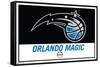 NBA Orlando Magic - Logo 21-Trends International-Framed Stretched Canvas