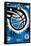 NBA Orlando Magic - Maximalist Logo 23-Trends International-Framed Poster