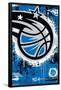 NBA Orlando Magic - Maximalist Logo 23-Trends International-Framed Poster