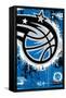 NBA Orlando Magic - Maximalist Logo 23-Trends International-Framed Stretched Canvas