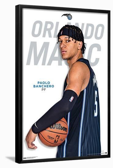 NBA Orlando Magic - Paolo Banchero Feature Series 23-Trends International-Framed Poster