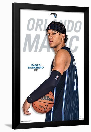 NBA Orlando Magic - Paolo Banchero Feature Series 23-Trends International-Framed Poster