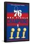 NBA Philadelphia 76ers - Champions 23-Trends International-Framed Poster