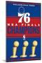 NBA Philadelphia 76ers - Champions 23-Trends International-Mounted Poster
