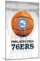 NBA Philadelphia 76ers - Drip Ball-Trends International-Mounted Poster