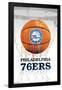 NBA Philadelphia 76ers - Drip Ball-Trends International-Framed Poster