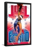 NBA Philadelphia 76ers - Joel EmbIId 17-Trends International-Framed Poster