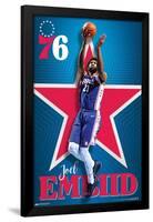 NBA Philadelphia 76ers - Joel Embiid 20-Trends International-Framed Poster