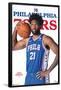 NBA Philadelphia 76ers - Joel Embiid Feature Series 23-Trends International-Framed Poster