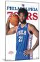 NBA Philadelphia 76ers - Joel Embiid Feature Series 23-Trends International-Mounted Poster