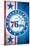 NBA Philadelphia 76ers - Logo 15-Trends International-Mounted Poster