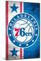 NBA Philadelphia 76ers - Logo 15-Trends International-Mounted Poster