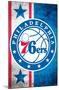 NBA Philadelphia 76ers - Logo 15-Trends International-Mounted Poster