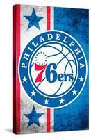 NBA Philadelphia 76ers - Logo 15-Trends International-Stretched Canvas