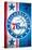 NBA Philadelphia 76ers - Logo 15-Trends International-Stretched Canvas