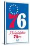 NBA Philadelphia 76ers - Logo 21-Trends International-Stretched Canvas