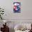 NBA Philadelphia 76ers - Maximalist Logo 23-Trends International-Stretched Canvas displayed on a wall