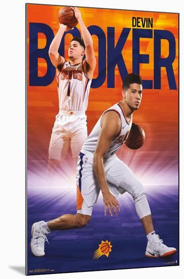 NBA Phoenix Suns - Devin Booker 18-Trends International-Mounted Poster