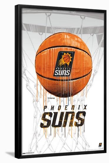 NBA Phoenix Suns - Drip Basketball 21-Trends International-Framed Poster