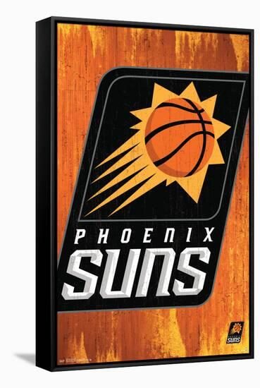 NBA Phoenix Suns - Logo 13-Trends International-Framed Stretched Canvas