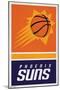 NBA Phoenix Suns - Logo 20-Trends International-Mounted Poster