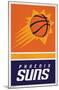 NBA Phoenix Suns - Logo 20-Trends International-Mounted Poster