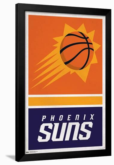 NBA Phoenix Suns - Logo 20-Trends International-Framed Poster