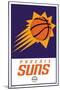 NBA Phoenix Suns - Logo 21-Trends International-Mounted Poster