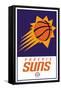 NBA Phoenix Suns - Logo 21-Trends International-Framed Stretched Canvas