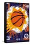 NBA Phoenix Suns - Maximalist Logo 23-Trends International-Framed Stretched Canvas