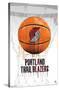 NBA Portland Trail Blazers - Drip Basketball 21-Trends International-Stretched Canvas