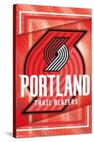 NBA Portland Trail Blazers - Logo 17-Trends International-Stretched Canvas