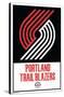 NBA Portland Trail Blazers - Logo 21-Trends International-Stretched Canvas