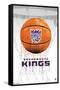 NBA Sacramento Kings - Drip Basketball 21-Trends International-Framed Stretched Canvas