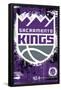 NBA Sacramento Kings - Maximalist Logo 23-Trends International-Framed Poster