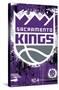 NBA Sacramento Kings - Maximalist Logo 23-Trends International-Stretched Canvas