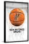 NBA San Antonio Spurs - Drip Basketball 21-Trends International-Framed Poster
