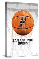 NBA San Antonio Spurs - Drip Basketball 21-Trends International-Stretched Canvas