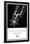 NBA San Antonio Spurs - Logo 21-Trends International-Framed Poster