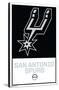 NBA San Antonio Spurs - Logo 21-Trends International-Stretched Canvas