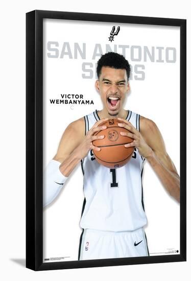 NBA San Antonio Spurs - Victor Wembanyama Feature Series 23-Trends International-Framed Poster