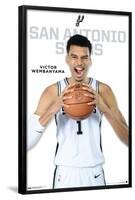 NBA San Antonio Spurs - Victor Wembanyama Feature Series 23-Trends International-Framed Poster