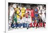 NBA - SUPERSTARS 2019-null-Framed Poster